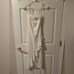 Windsor White Midi Dress